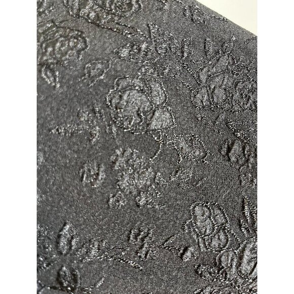 Draper James Dress 2X Black Smock Floral Preppy Neutral Retro Classic Minimalist - Picture 5 of 16